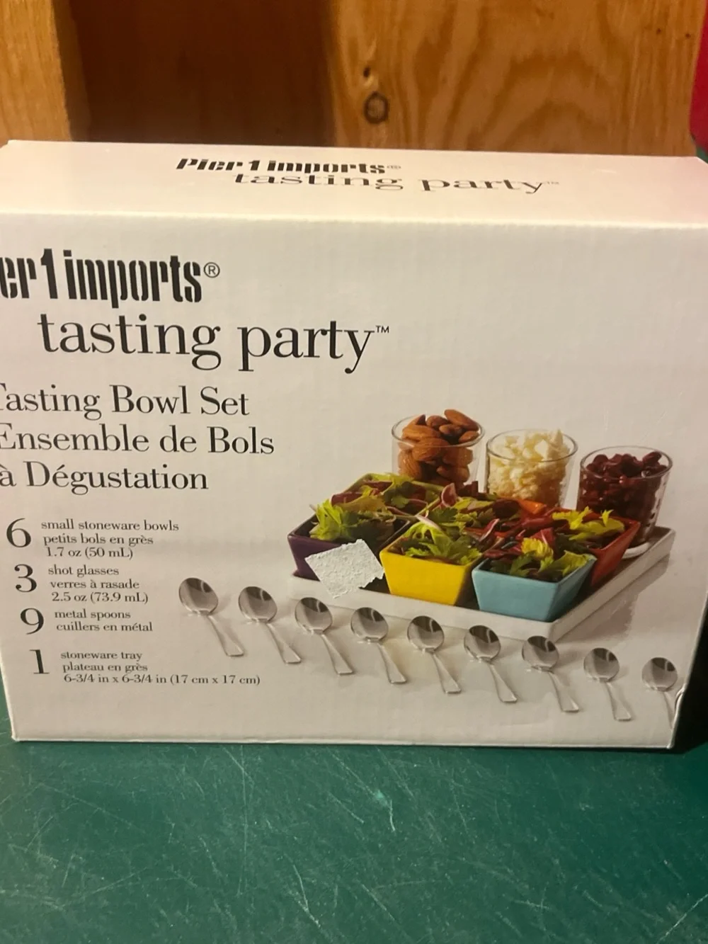 Pier one imports: tasting party set